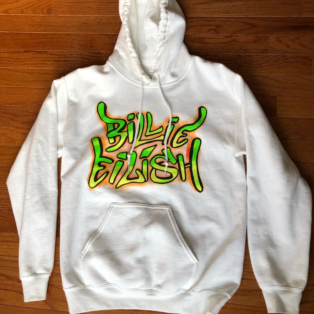 BILLIE EILISH GRAFITTI HOODIE